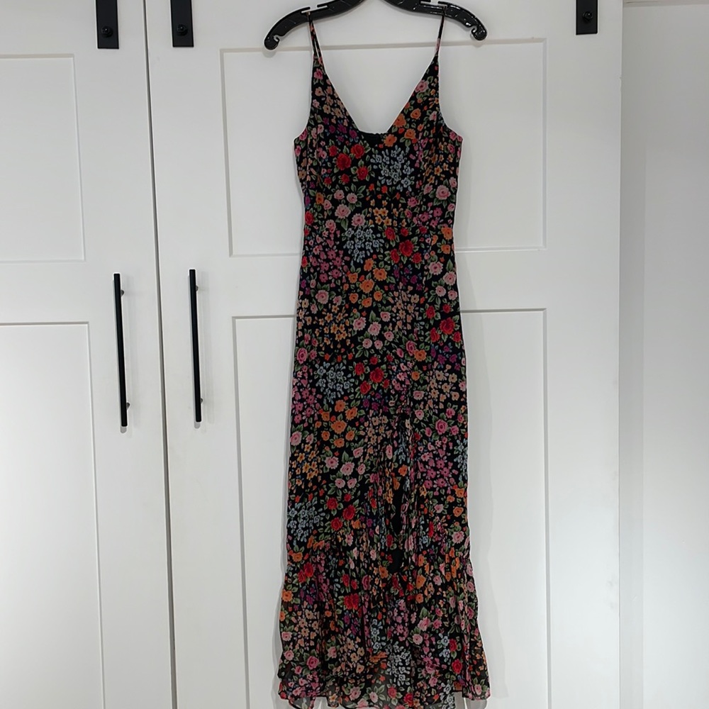 Yumi Kim Floral Midi dress with slit